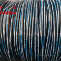 hydraulic hose rubber hose wire braid hydraulic hose wrapped cover and smooth cover high pressure hydraulic hsoe